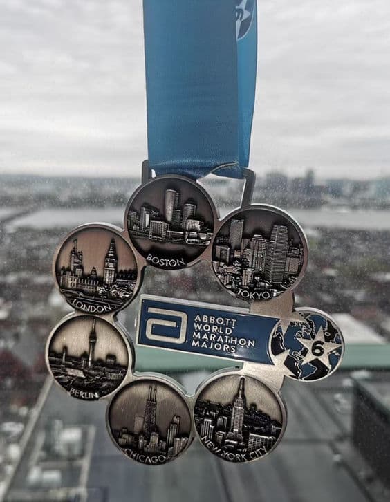 Abbott World Marathon Majors Six Star Medal